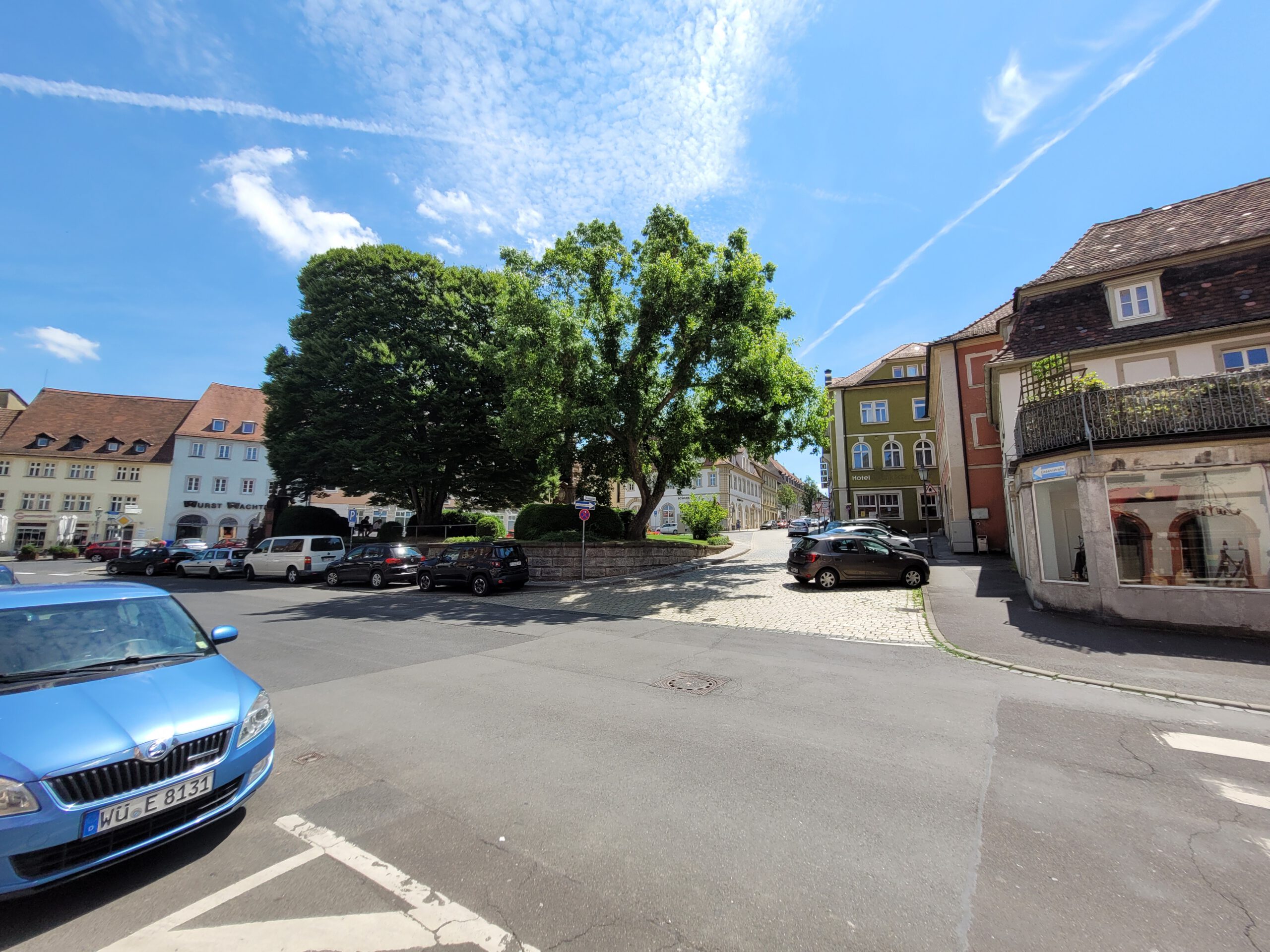 Mehr Grün und Wasser in der Kitzinger Innenstadt Grüne